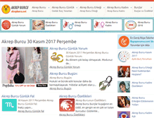 Tablet Screenshot of akrepburcu.net